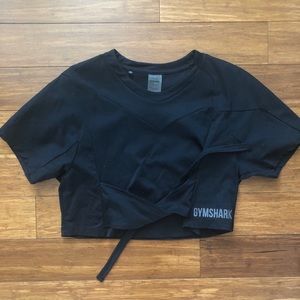 Gymshark Ori Crop Top in Black